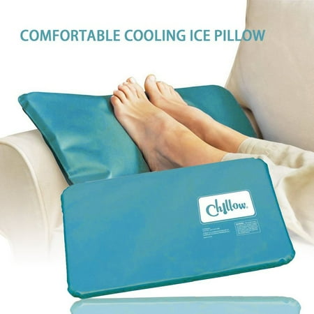 Therapy Insert Sleeping Aid Pad Mat Muscle Relief Cooling Gel Pillow Top DA